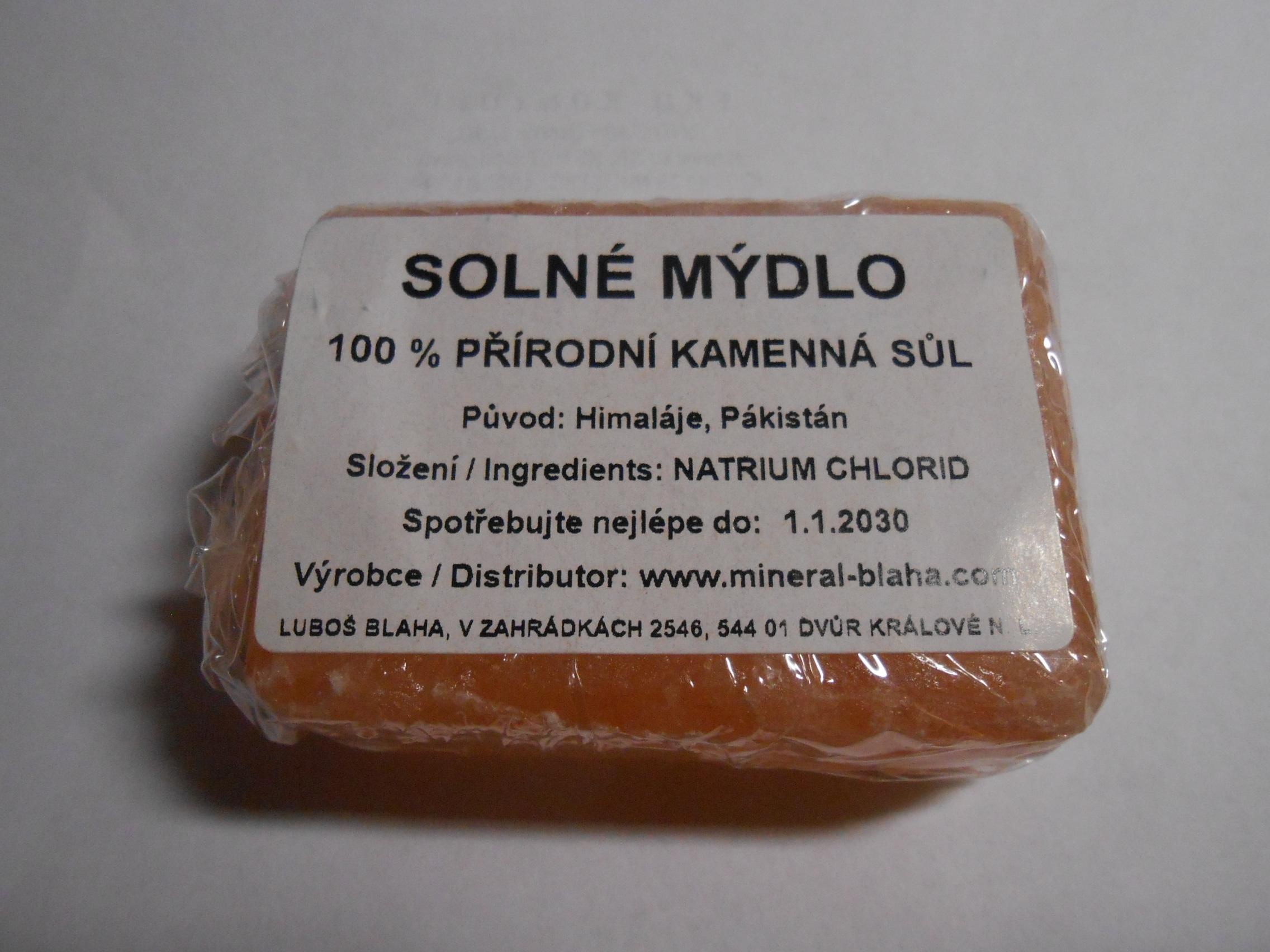 Soľné mydlo 150 g