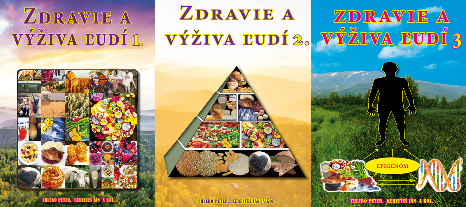 Zdravie a výživa ľudí set 1. - 3.