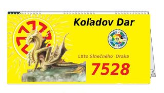 Koľadov Dar 7528 - stolový kalendár